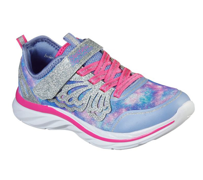 Skechers Flickor Rosa Sneakers - Quick Kicks - Fairy Glitz - Sverige (NVCSX-1572)